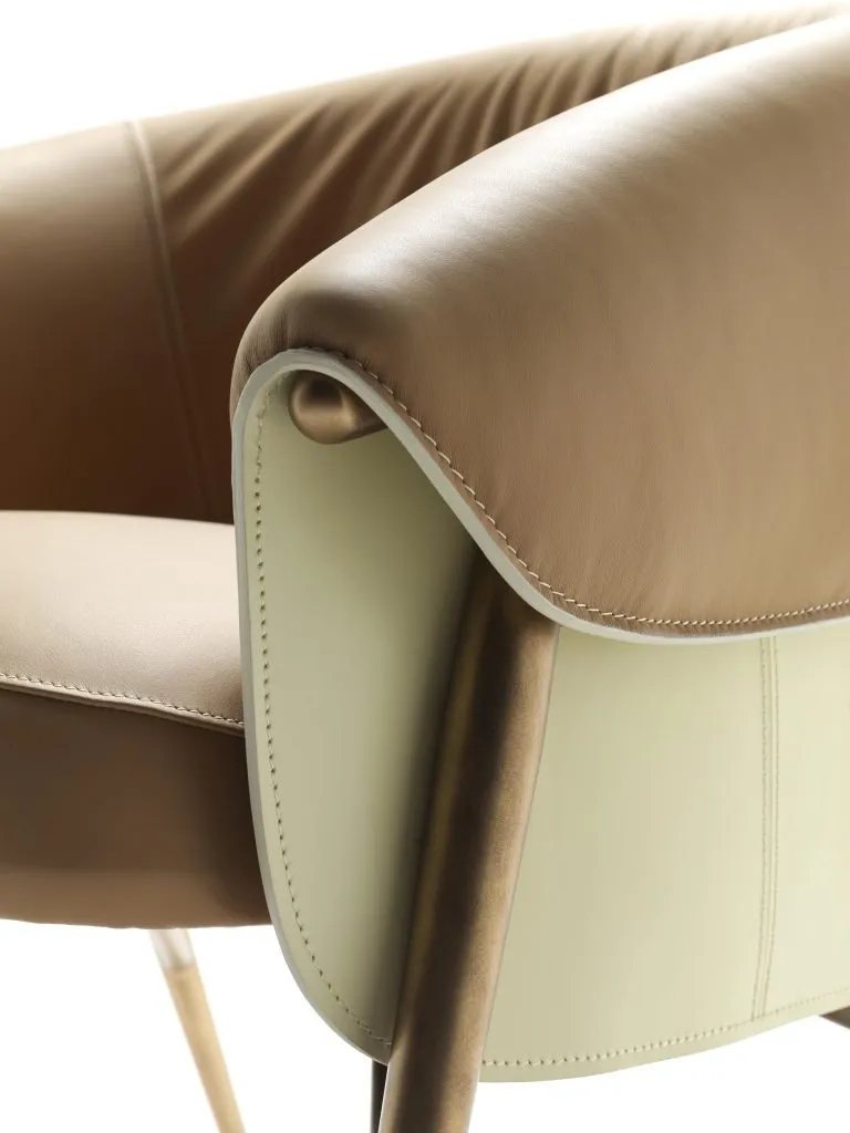 Montgomery W Lounge Chair by Fasem