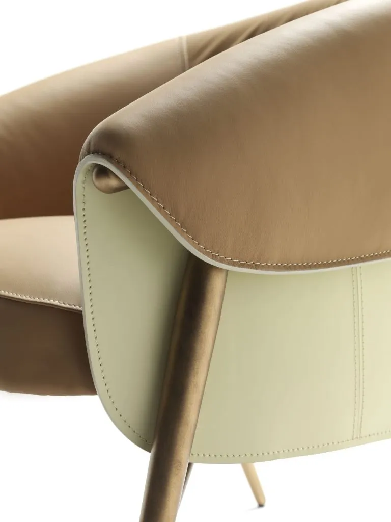 Montgomery W Lounge Chair by Fasem