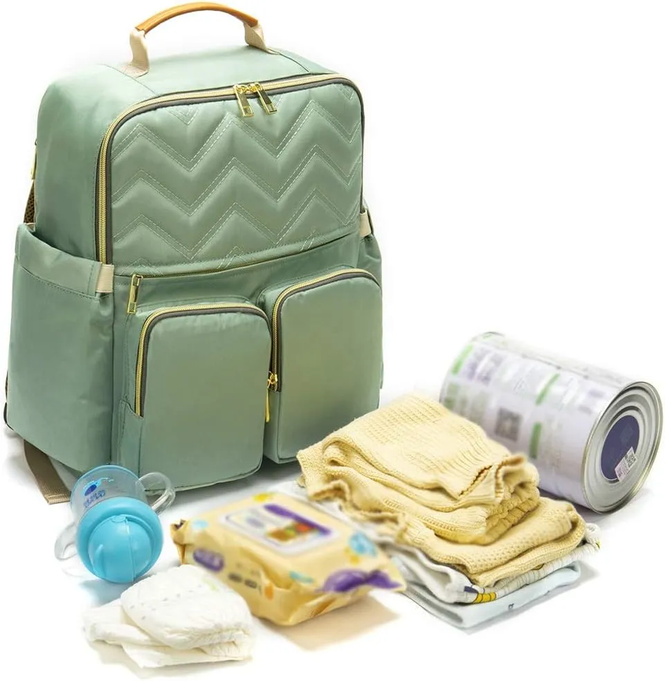 Mummy bag - Wide Designed Baby Diaper Bag Multi-Function Travel Backpack Nappy Tote Bags for Mom Dad Large Capacity(black-JoJo's Bizarre Adventure1)