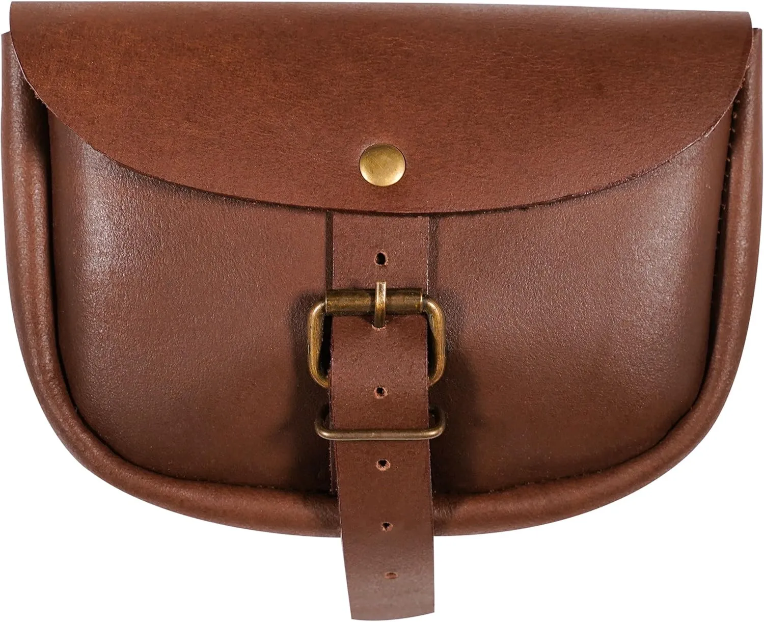 Mythrojan Handmade Medieval Leather Belt Bumbag Pouch Purse for Weekend Events and Festivals