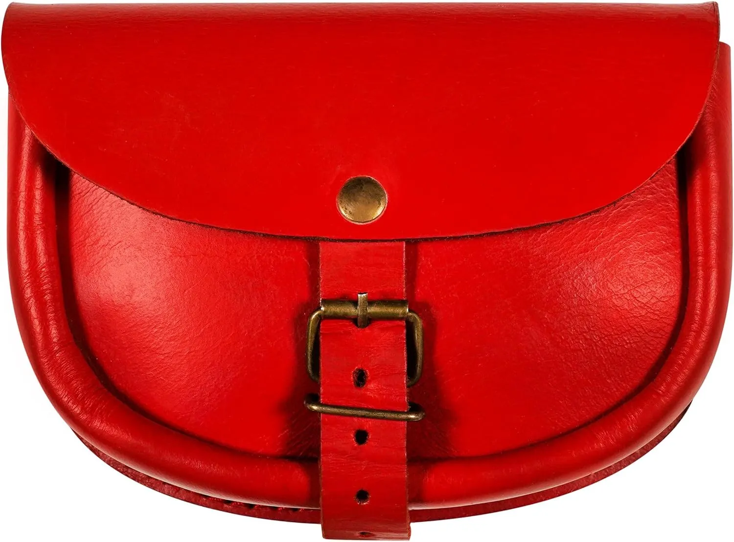 Mythrojan Handmade Medieval Leather Belt Bumbag Pouch Purse for Weekend Events and Festivals