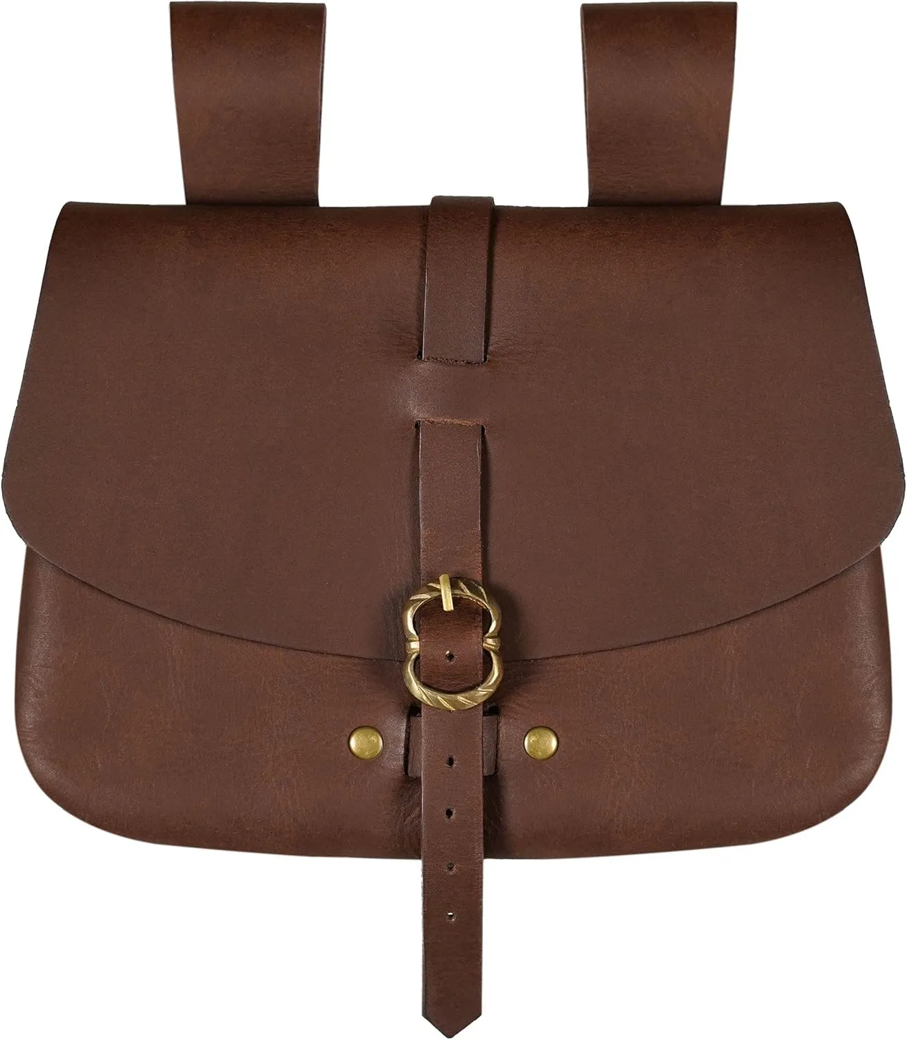 Mythrojan Late Medieval Belt Bag, Ideal for SCA Renaissance LARP Reenactment & Ren Fair