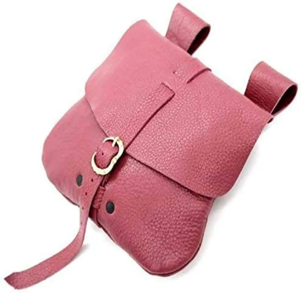 Mythrojan Late Medieval Belt Bag, Ideal for SCA Renaissance LARP Reenactment & Ren Fair
