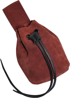 Mythrojan Medieval Drawstring Belt Bag, Ideal for SCA LARP Reenactment & Ren Fair
