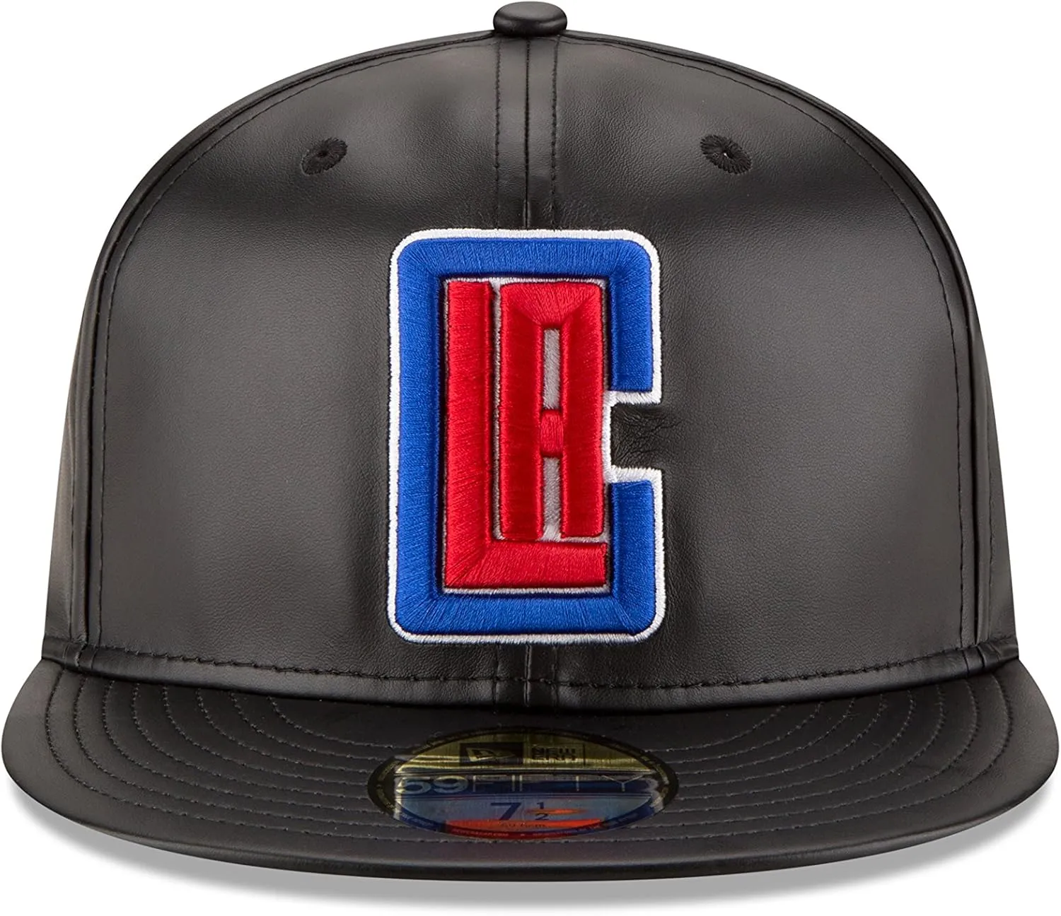 NBA Men's Faux Leather 59FIFTY Fitted Cap