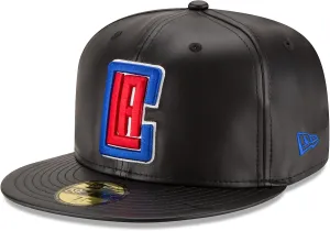 NBA Men's Faux Leather 59FIFTY Fitted Cap