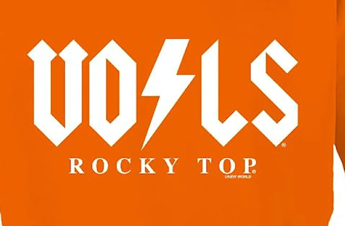 New World Graphics Tennessee Vols Adult Orange Sic Em Bolt Crewneck Sweatshirt