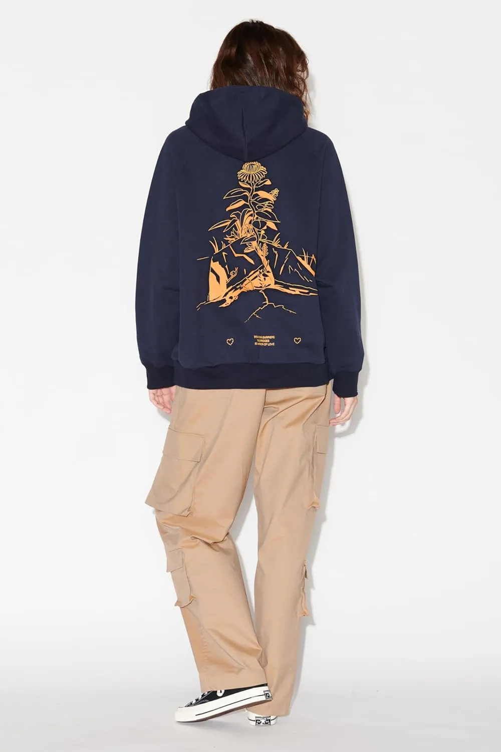 Not So Ape Sidewalk Flower Hoodie, All-Gender Unisex, Made in Japan