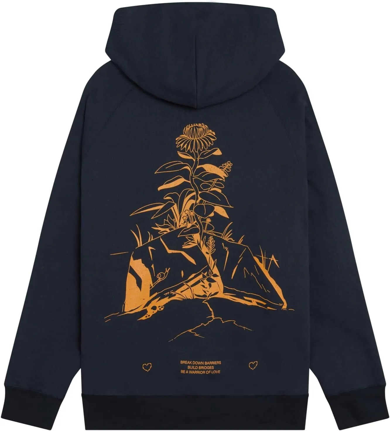 Not So Ape Sidewalk Flower Hoodie, All-Gender Unisex, Made in Japan