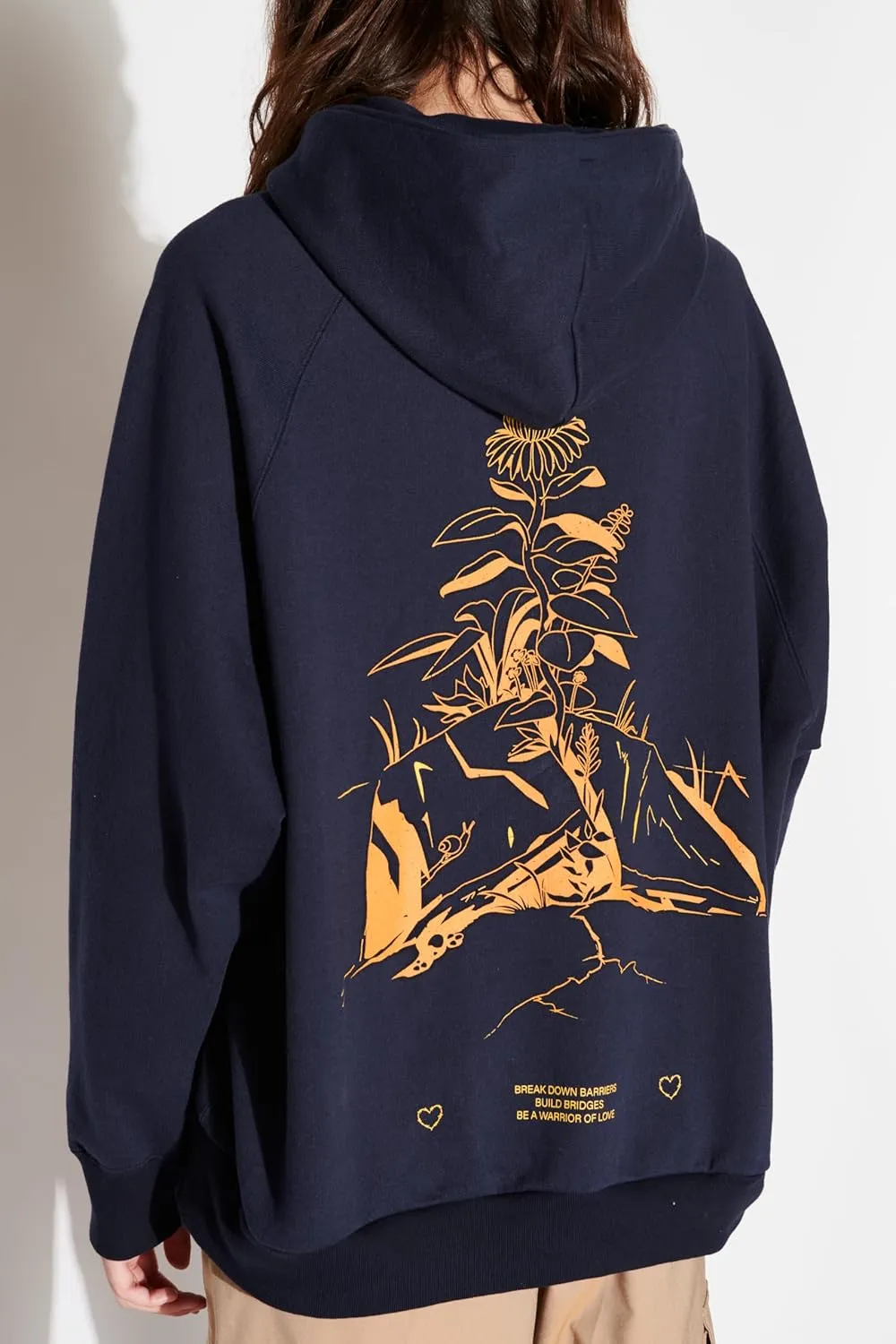 Not So Ape Sidewalk Flower Hoodie, All-Gender Unisex, Made in Japan