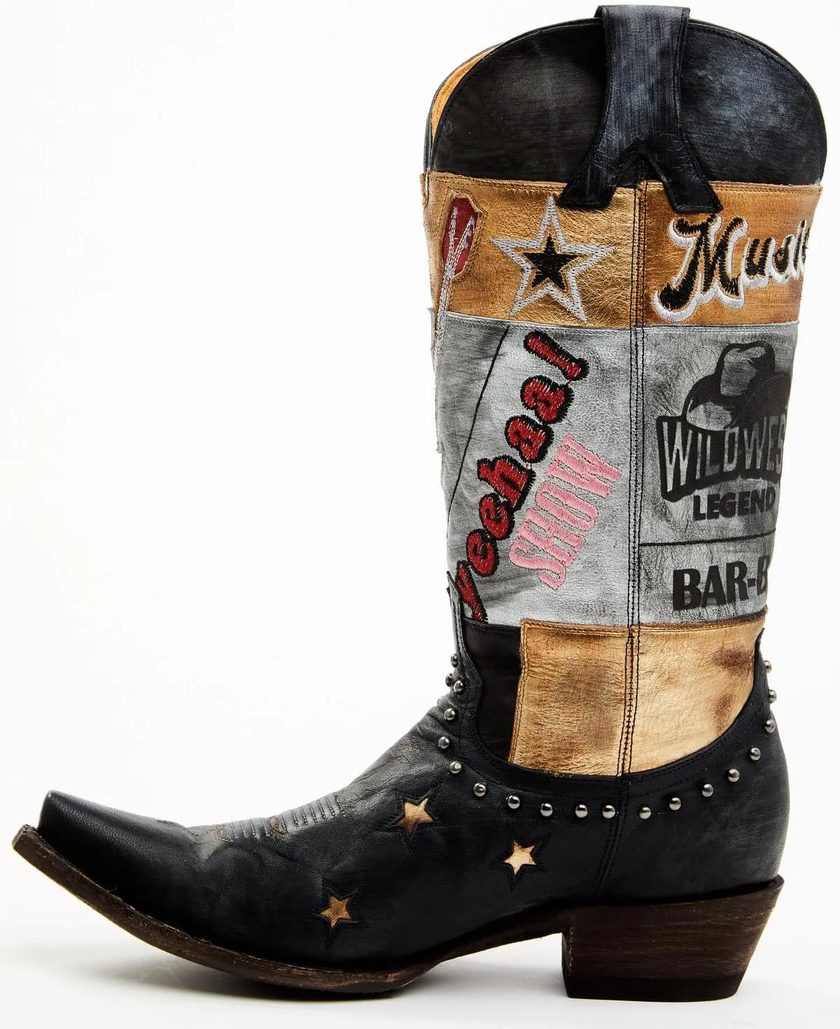 Old Gringo Women's Paradise Vesuvio Embroidered Tall Western Boot Snip Toe - L 3608-3