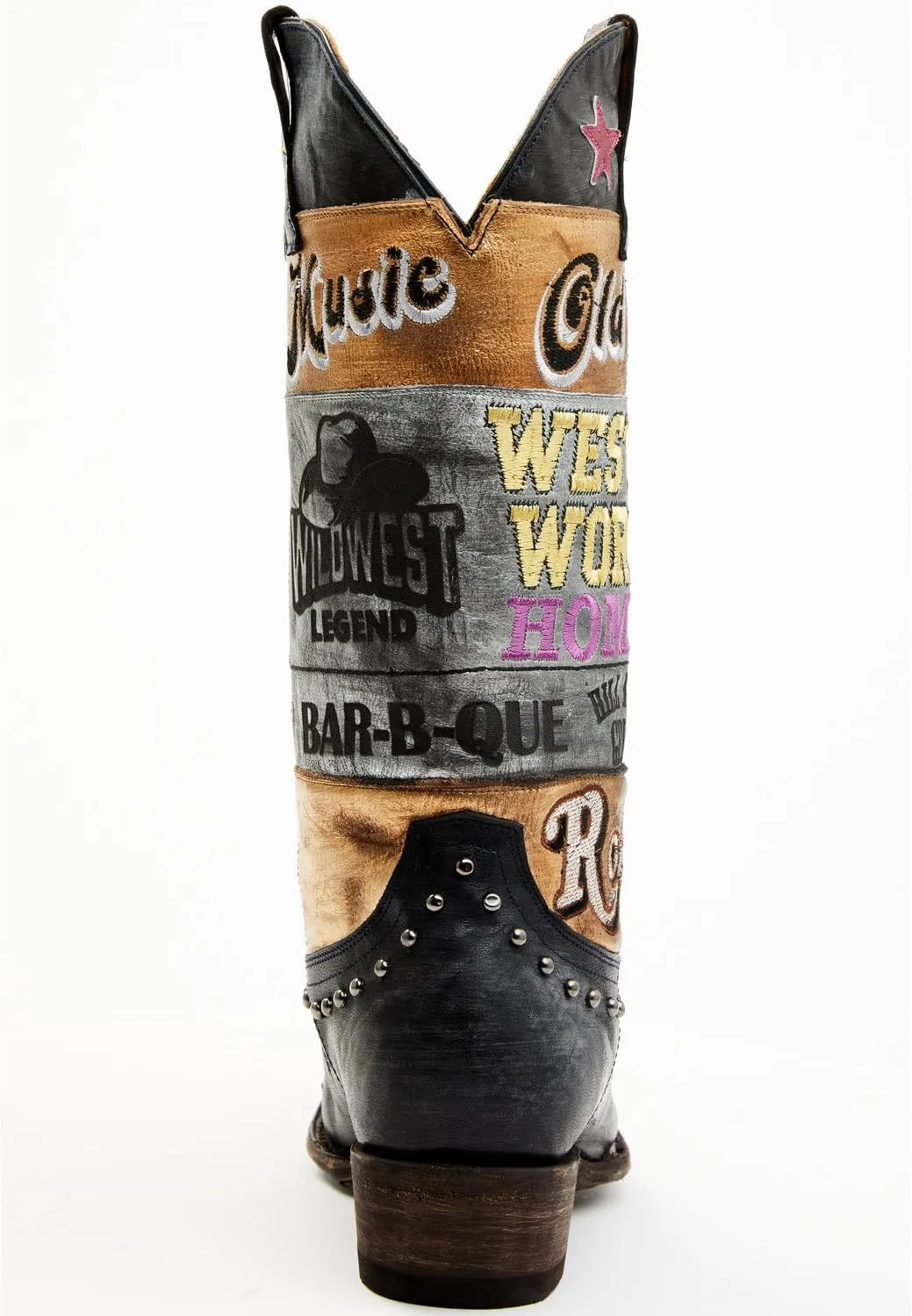 Old Gringo Women's Paradise Vesuvio Embroidered Tall Western Boot Snip Toe - L 3608-3