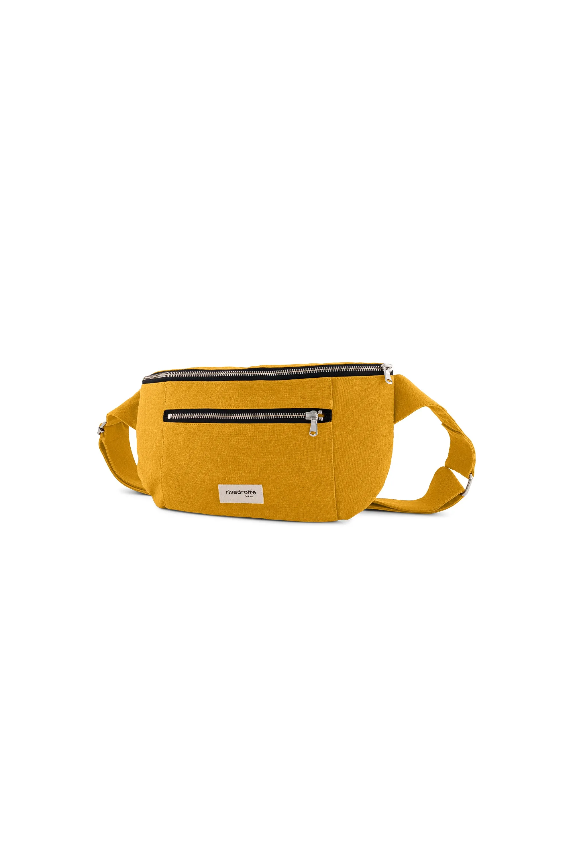 Orsel the new waist bag Large Size - Recycled cotton Mustard