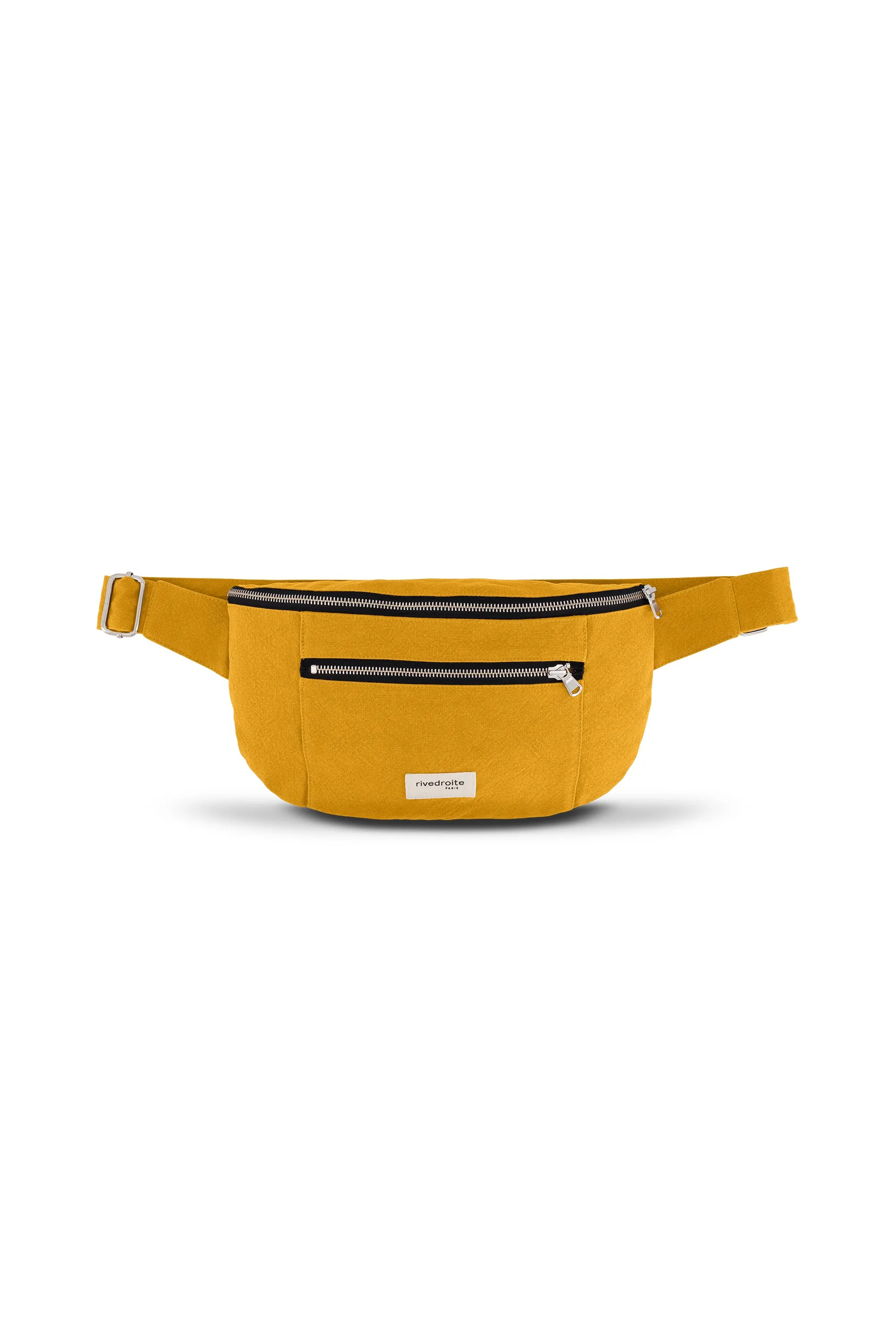 Orsel the new waist bag Large Size - Recycled cotton Mustard