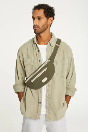 Orsel the new waist bag - Recycled cotton Military Green
