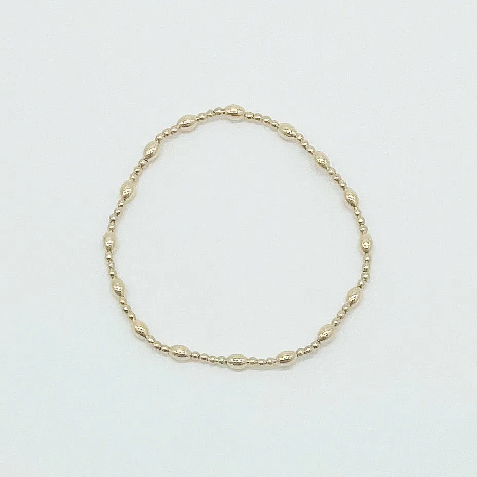 Patterned Oval Bracelet