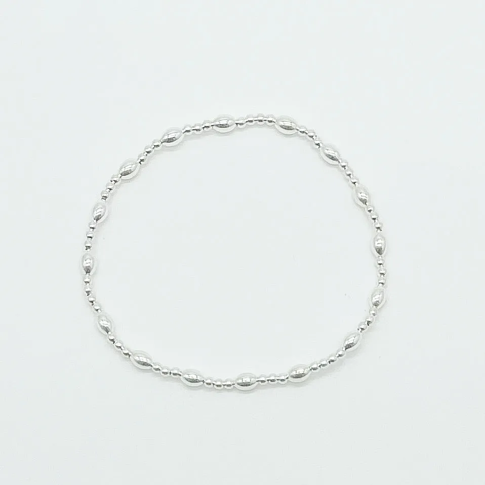 Patterned Oval Bracelet