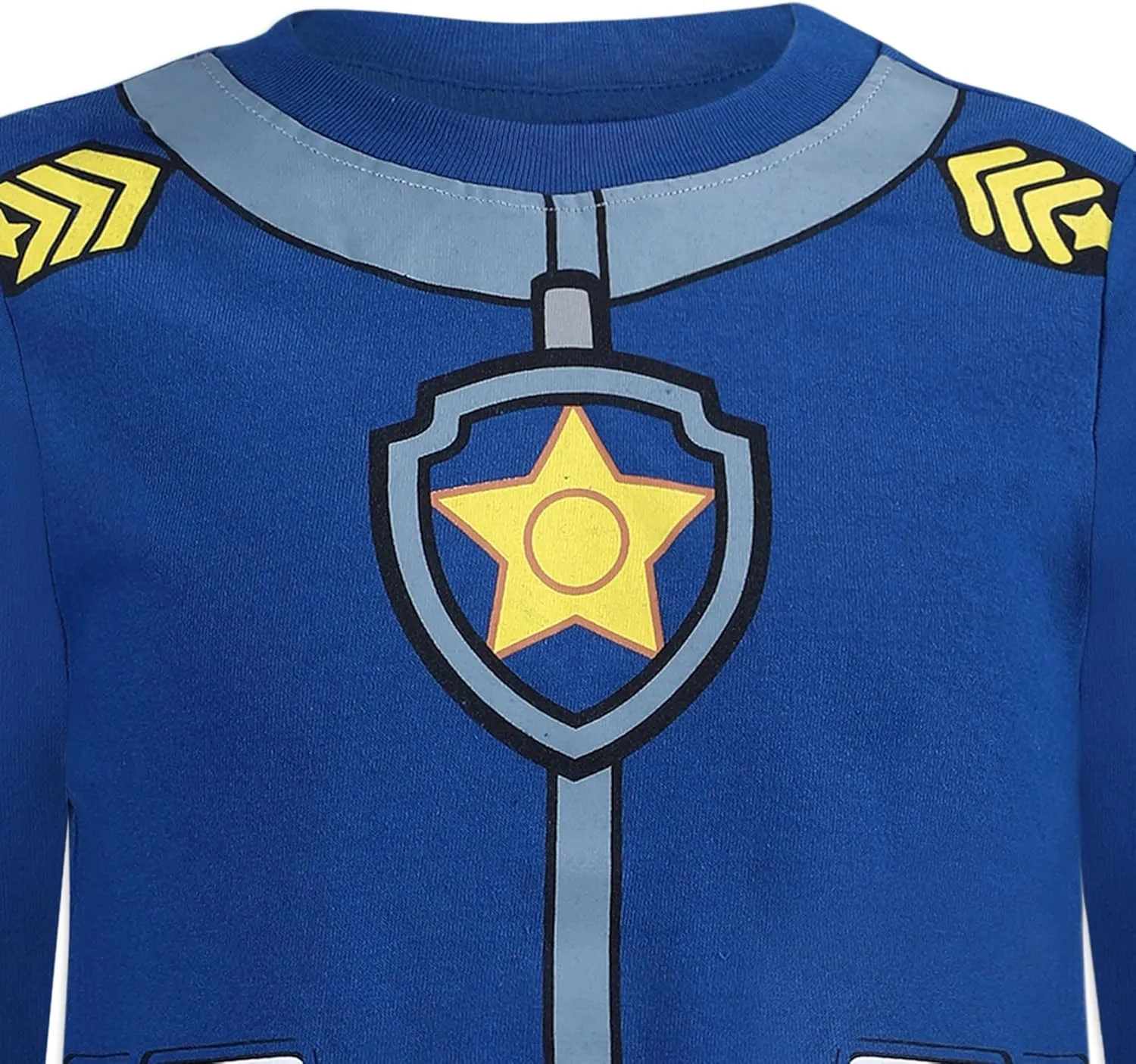 Paw Patrol Marshall, Rubble, and Chase Boys Long Sleeve Shirt and Pant Set for Toddlers and Big Kids