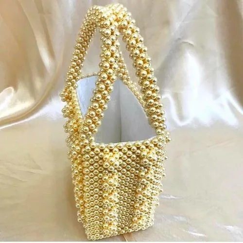 Pearl Embellished Bag