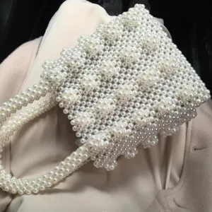 Pearl Embellished Bag