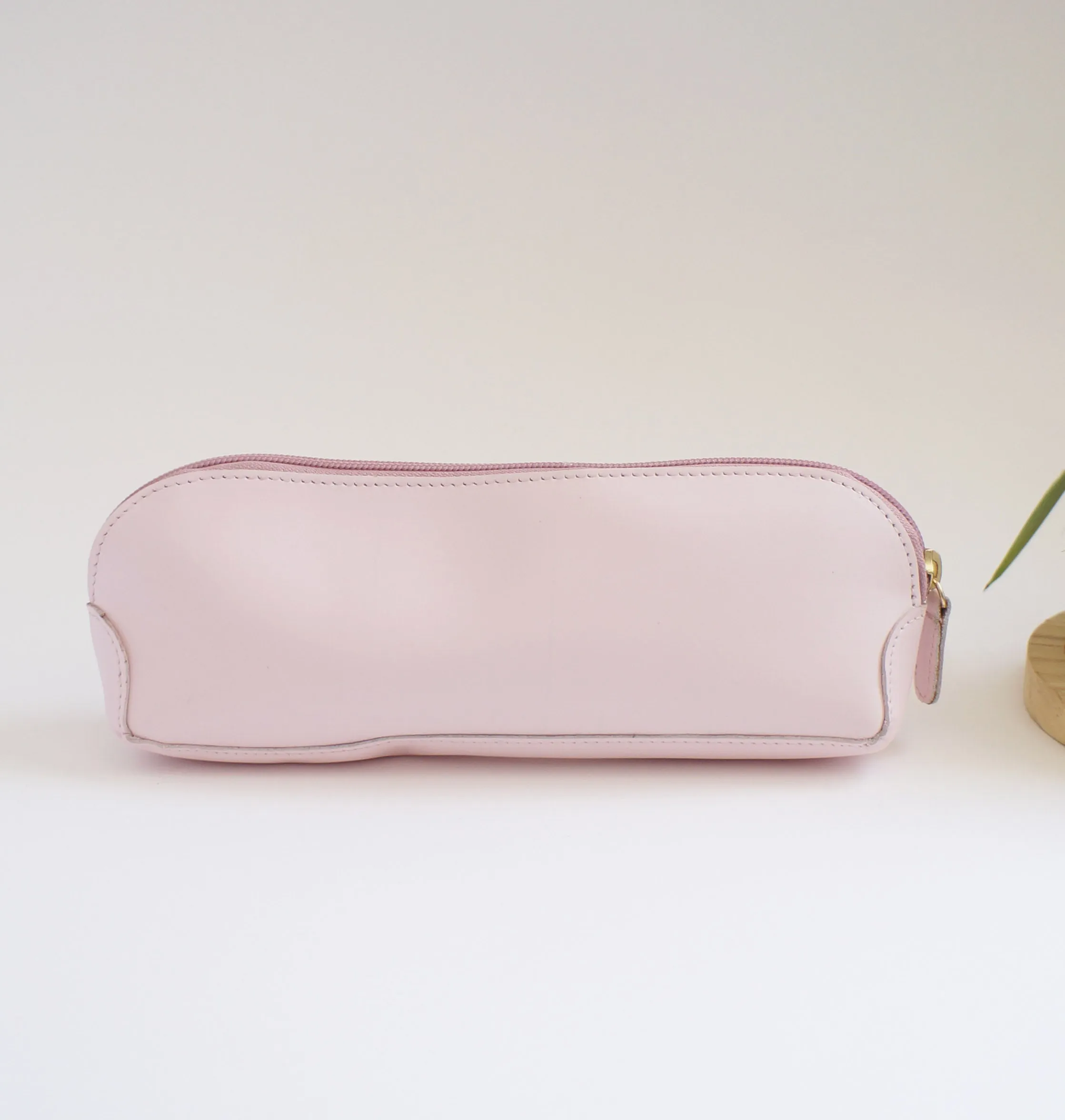 Pen Case - Milkshake leather