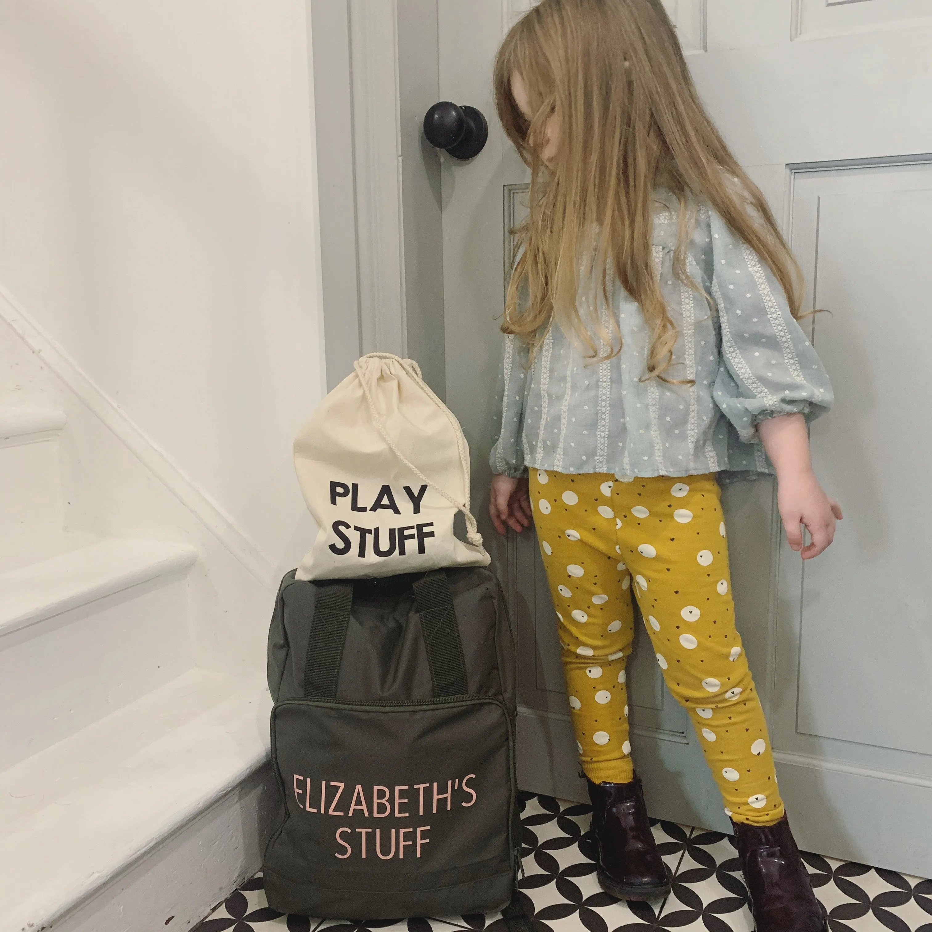 PERSONALISED SMALL DRAWSTRING BAG