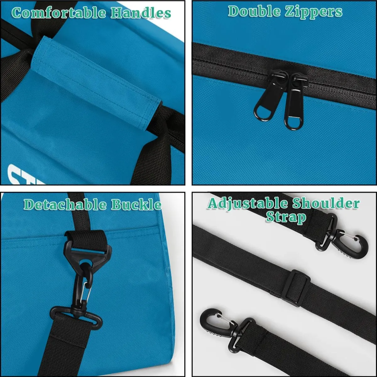 Personalized Baseball Gym Duffel Bags for Boys Kids Child Custom Name Sport Travel Bags Lightweight Weekenders Carry-On Overnight 3