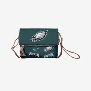 Philadelphia Eagles Printed Collection Foldover Tote Bag