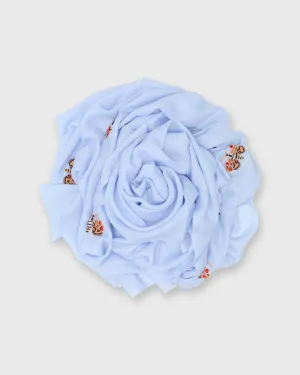 Phototaxis Scarf in Solid Light Blue