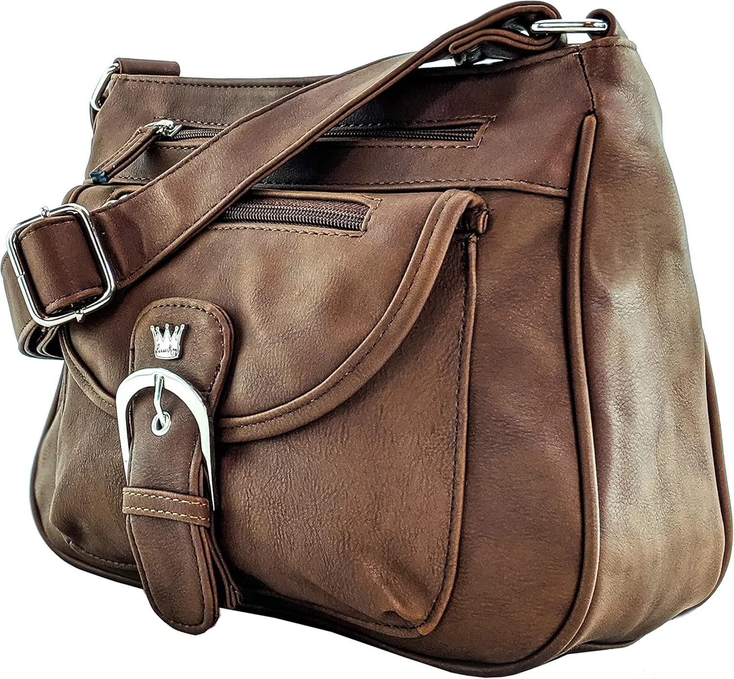 Pistol CCW Concealed Carry Handbag Conceal Crossbody & Shoulder Bag