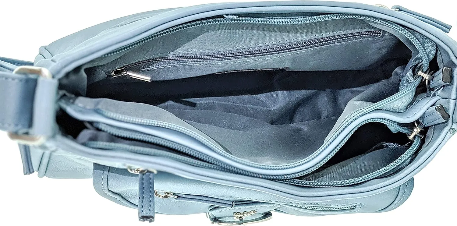 Pistol CCW Concealed Carry Handbag Conceal Crossbody & Shoulder Bag