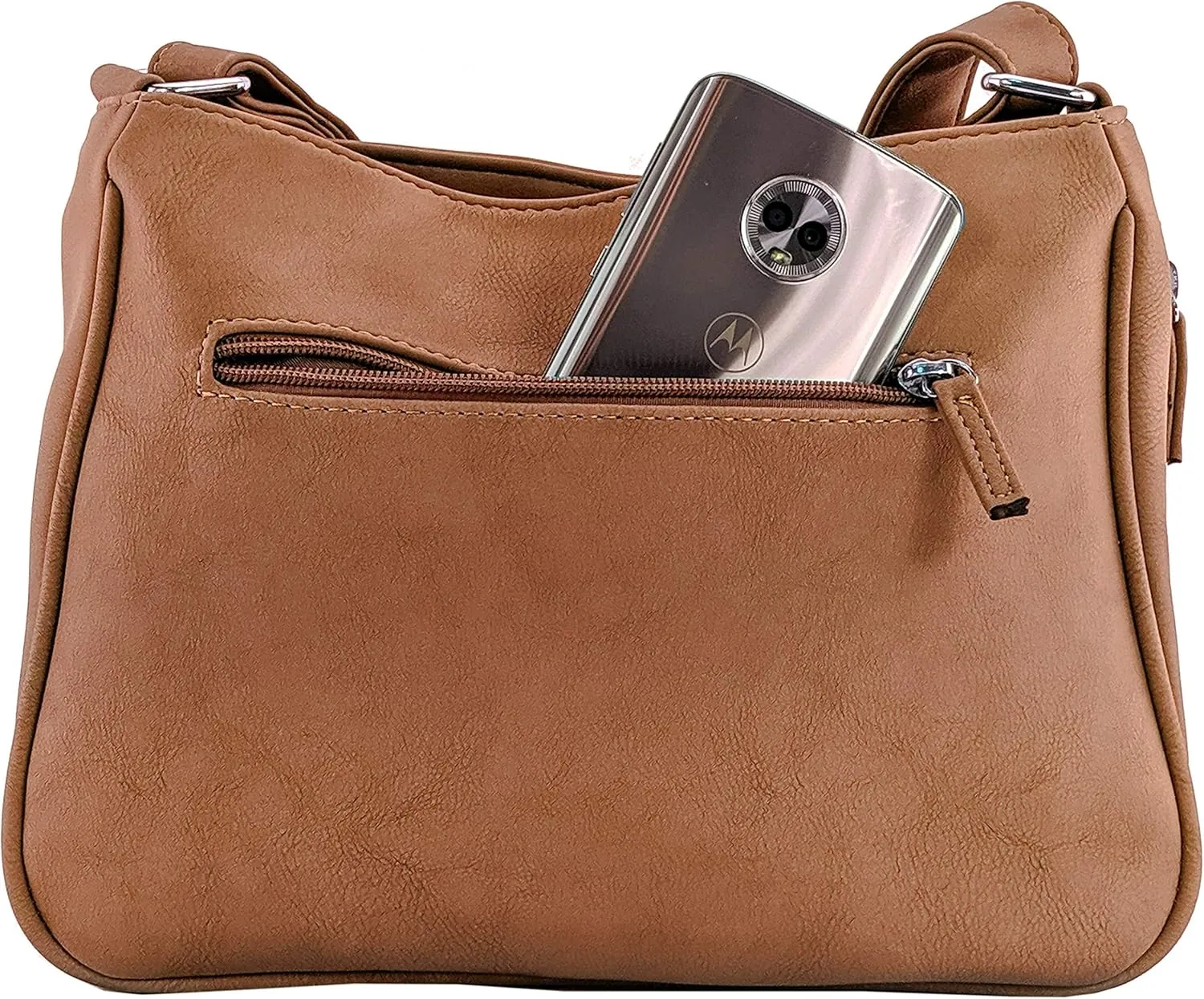 Pistol CCW Concealed Carry Handbag Conceal Crossbody & Shoulder Bag