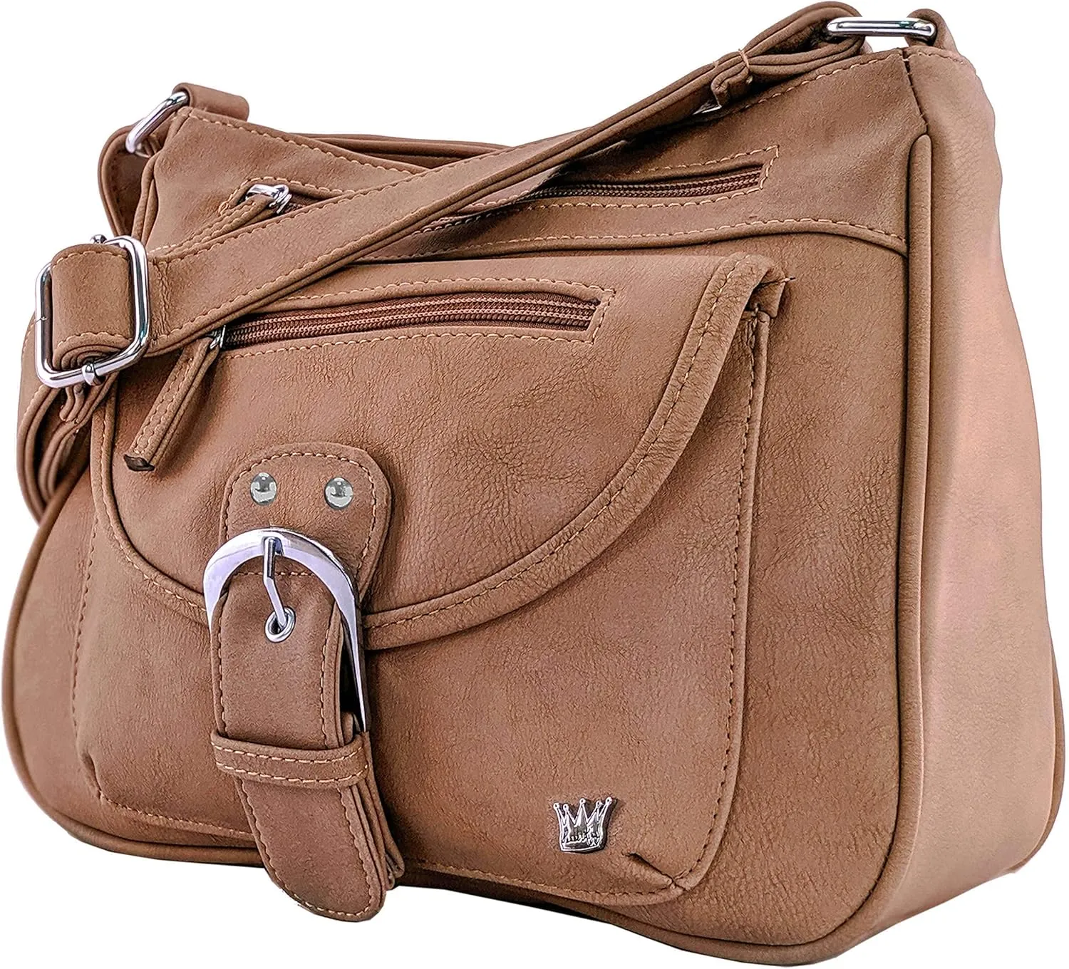 Pistol CCW Concealed Carry Handbag Conceal Crossbody & Shoulder Bag