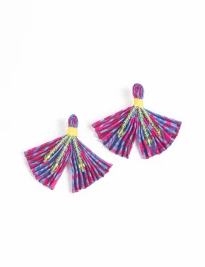 PLEATED EARRINGS 153