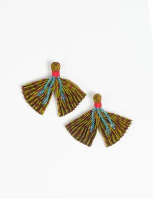 PLEATED EARRINGS 153