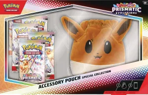 Pokemon TCG: Scarlet & Violet—Prismatic Evolutions Accessory Pouch Special Collection