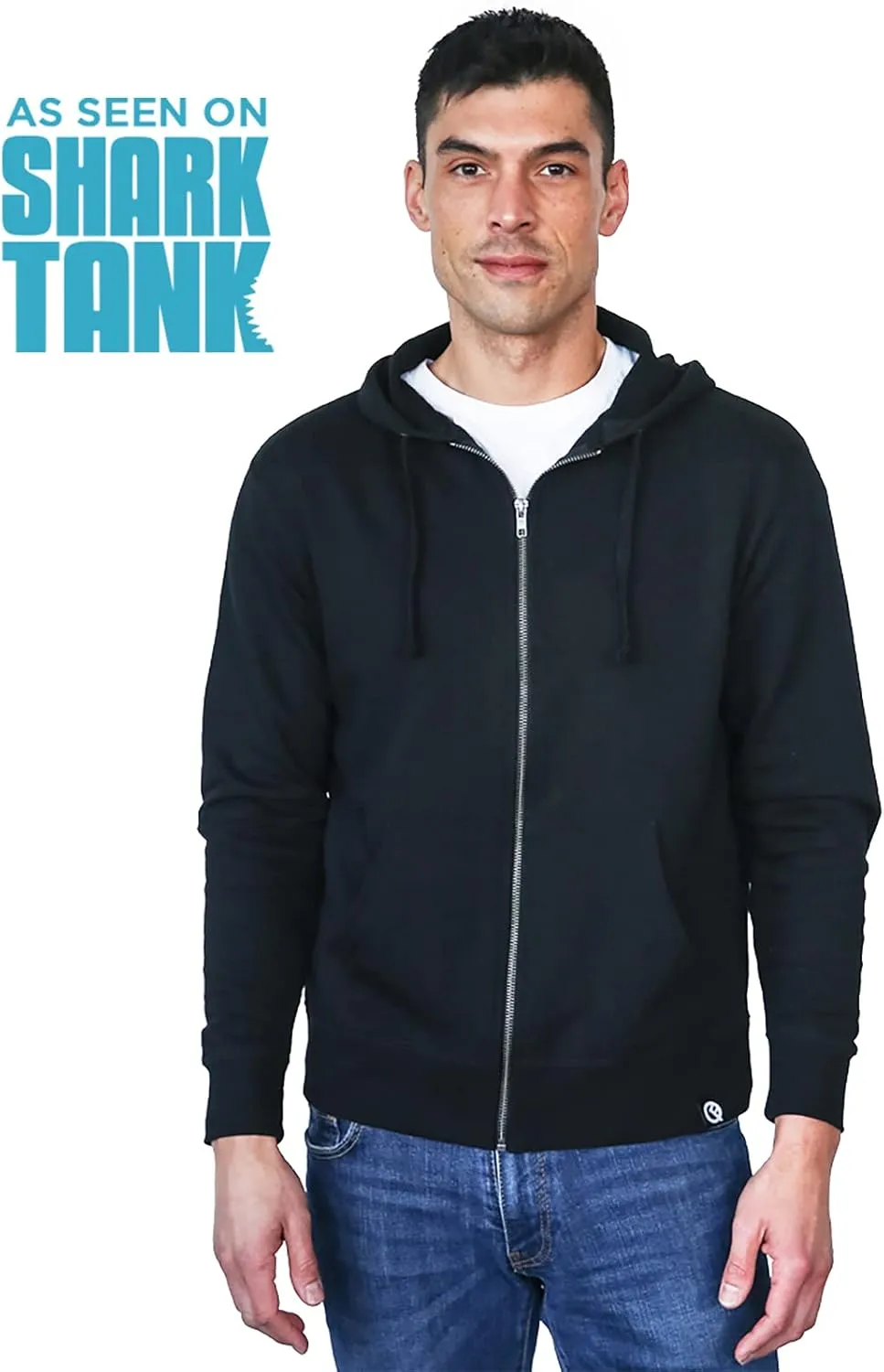 Quikflip 2-in-1 Reversible Backpack Hoodie (As Seen on SHARK TANK) Unisex Full-Zip Hero Hoodie