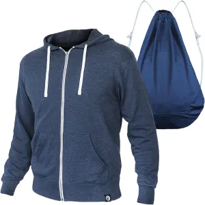 Quikflip 2-in-1 Reversible Backpack Hoodie (As Seen on SHARK TANK) Unisex Full-Zip Hero Hoodie