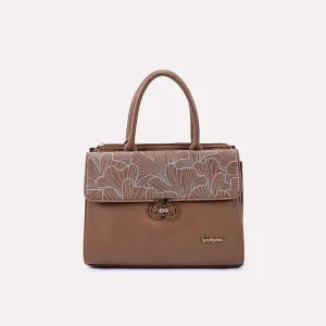 Quinby Brown Casual Hand Bags 0331031