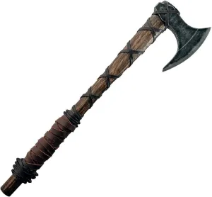 Ragnar Lothbrok Viking Axe 22" Viking Wood Chopping Axe - Useful Camping & Hunting Tool & Gift for Him or Her MJ-010