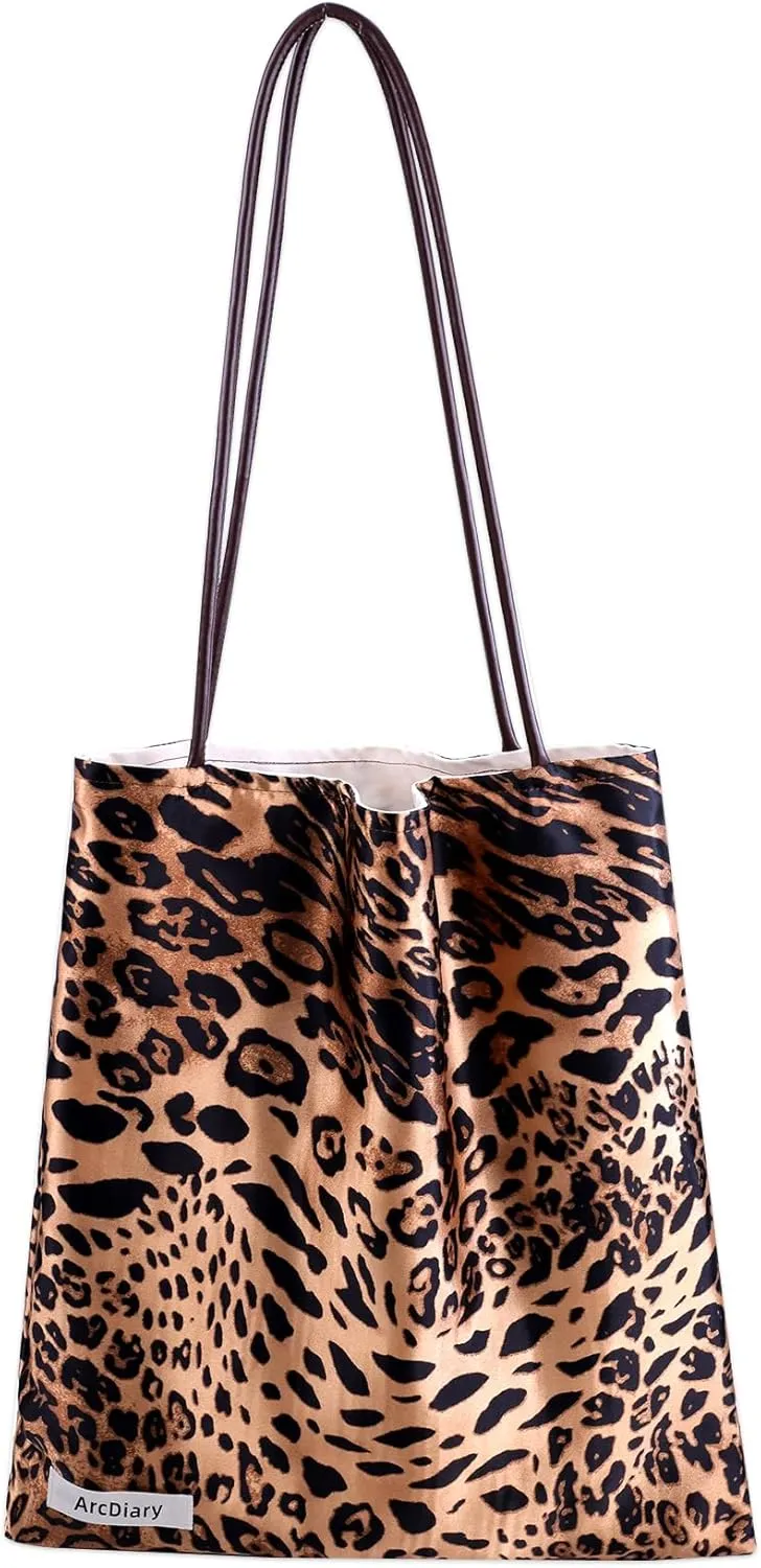 Rayon Hobo Bags for Women,Patterned Tote Bag,Large Capacity Shoulder Handbags with Inner Pockets