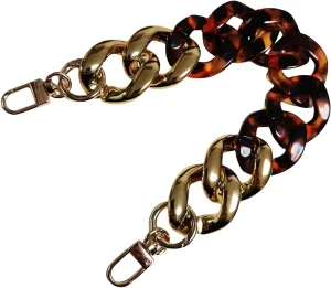 Resin Acrylic Chain Strap for Purse,Handles Chain Strap Replacement,Handbag DIY Chain Accessories