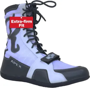 Ringside Apex Elite Boxing Shoes - Synthetic Leather High-Top Ankle Shoes for Men and Women, Boxing, Wrestling, Workout, Training, Competition, (2-13)
