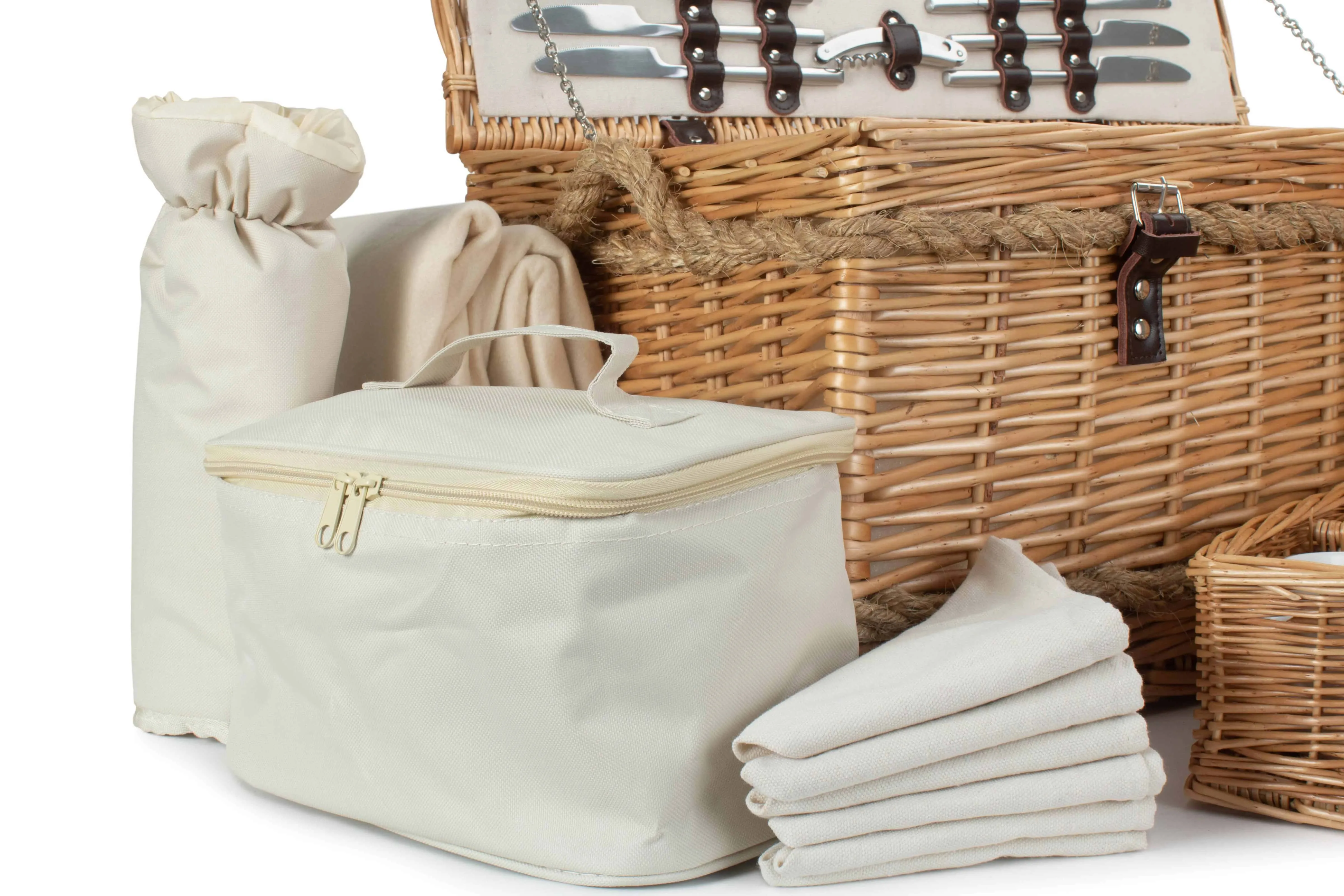Rope Handled 6 Person Hamper