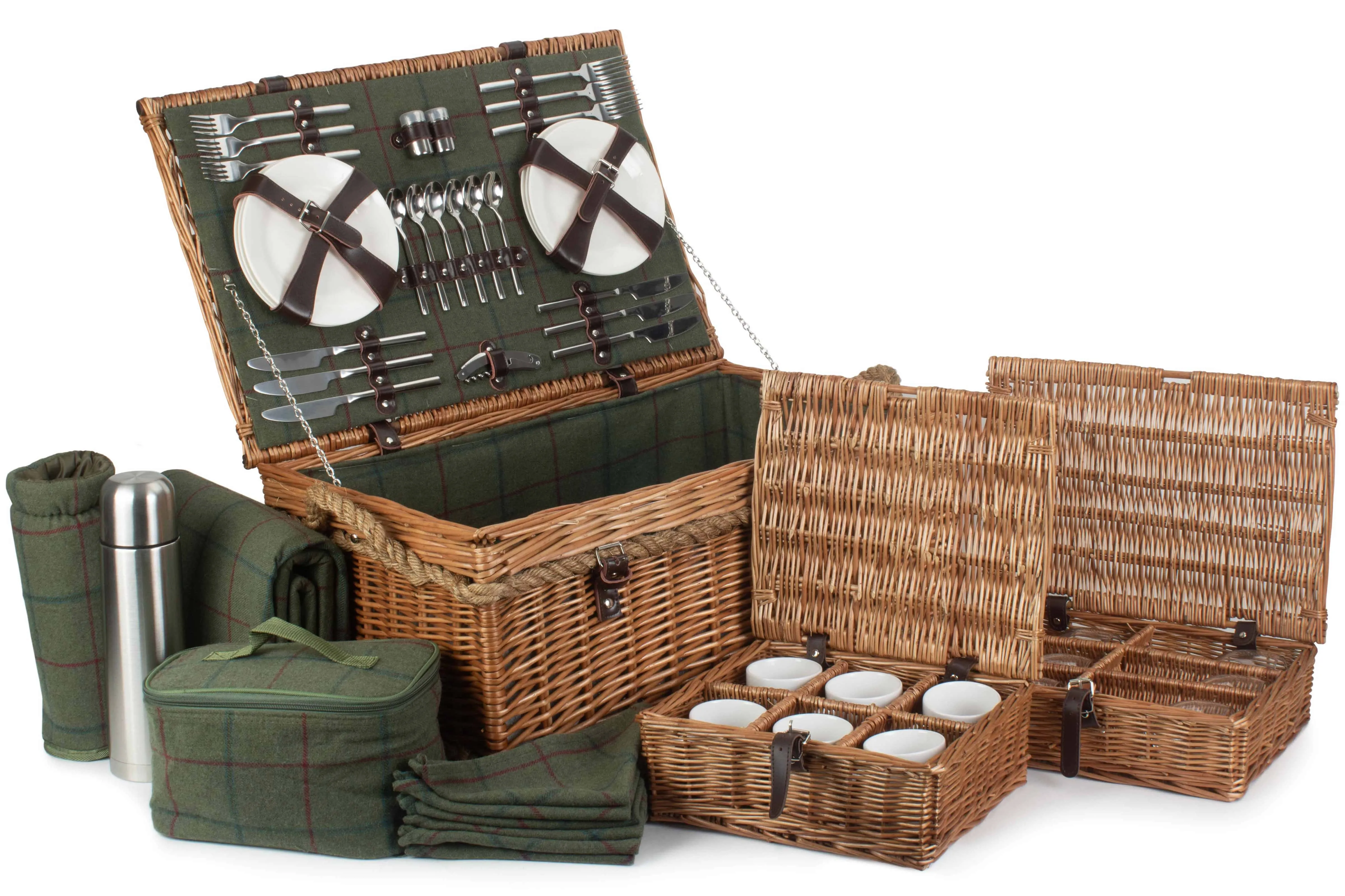 Rope Handled 6 Person Hamper