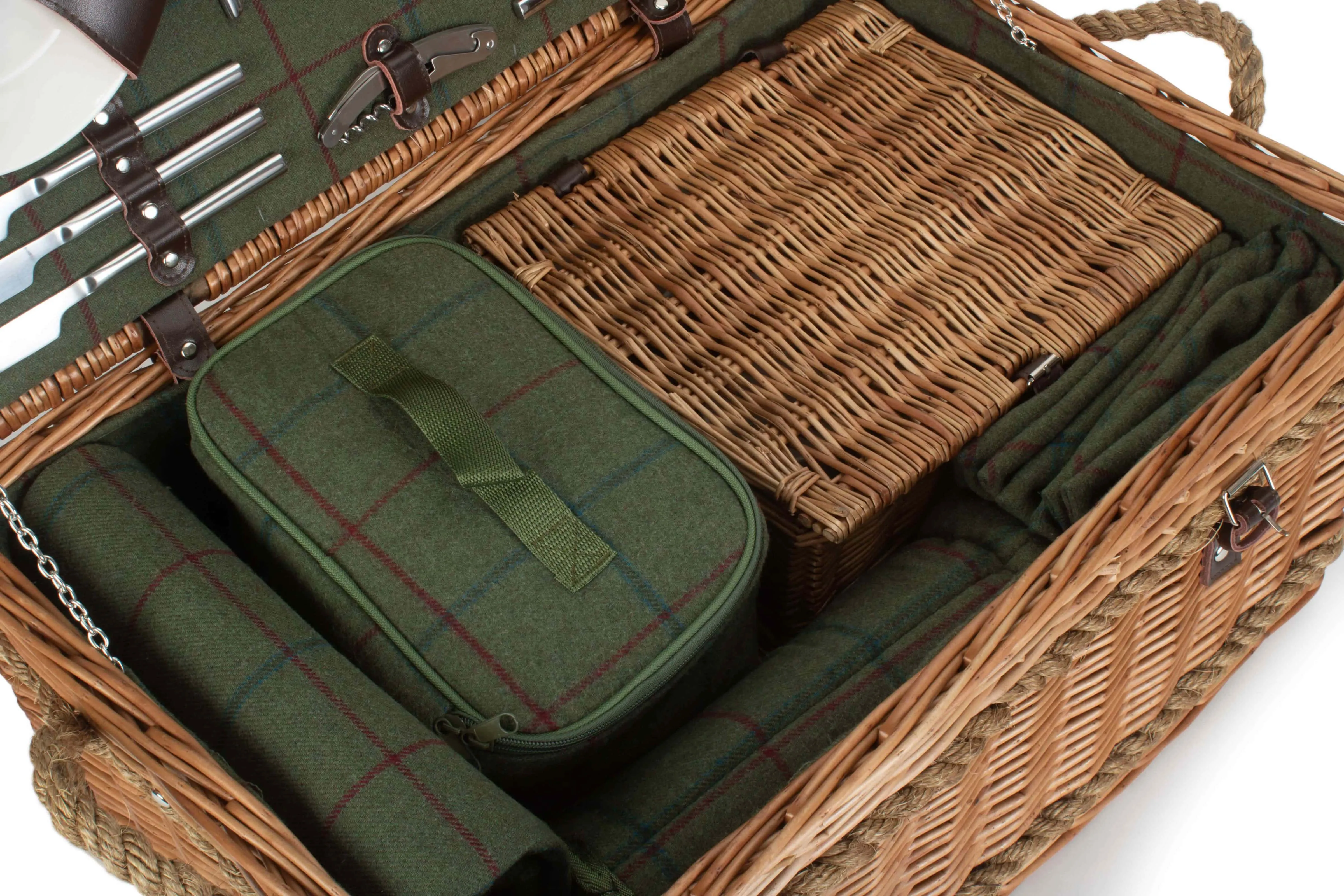 Rope Handled 6 Person Hamper