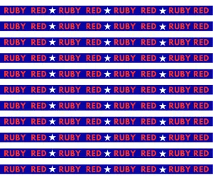 Ruby Red | Custom Beaded Purse Straps