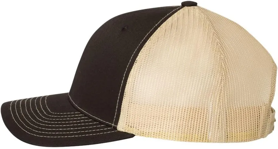 Saleen Performance Automotive Logo Laser Engraved Leather Patch Richardson 112 Snapback Trucker Hat Cap