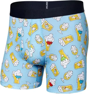 Saxx Men's Underwear - Droptemp Cooling Cotton Boxer Brief Fly with Built-in Pouch Support - Underwear for Men, Fall
