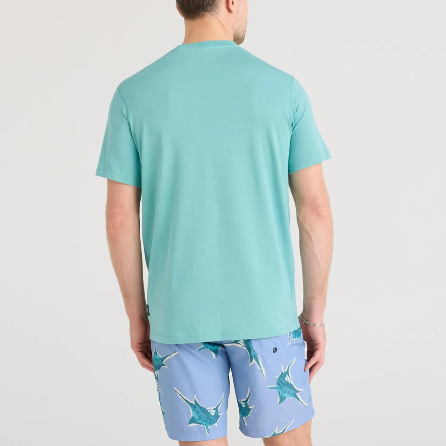 SAXX Underwear Co. Men's Underwear with Pouch Droptemp Cooling Cotton Tee